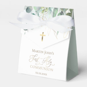 Para Regalos vegetación rústica Caja de Favor de la Primera Com