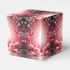Para Regalos Velas rojas Decorativas Navidades Caja de Favor de