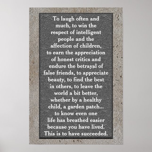 Para reír a menudo - poster de arte (Frente)