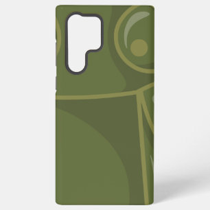 Para Samsung Galaxy S22 Ultra Borrador militar   Funda de borrador del ejército