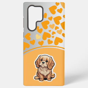 Para Samsung Galaxy S22 Ultra Bulldog de Bulldog de bulldog s23 funda