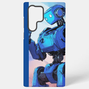 Para Samsung Galaxy S22 Ultra Elegancia robótica: Funda móvil premium