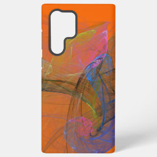 Para Samsung Galaxy S22 Ultra Funda de arte abstracto "Giro del destino"