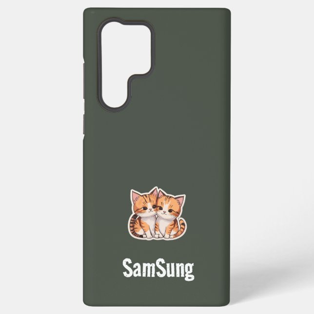 Para Samsung Galaxy funda de cobertura telefónica 🐾 📱 (Reverso )