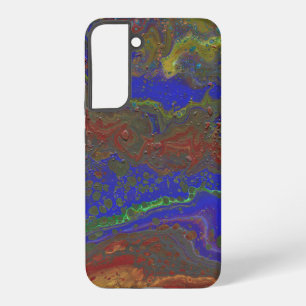 Para Samsung Galaxy S22+ Funda de teléfono abstracta Geoda Daddy Rockin Str