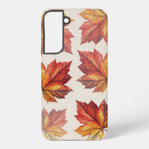 Para Samsung Galaxy S22+ Funda de teléfono cálida y acogedora de otoño
