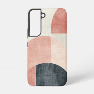 Para Samsung Galaxy S22 Funda de teléfono con curva geo retro