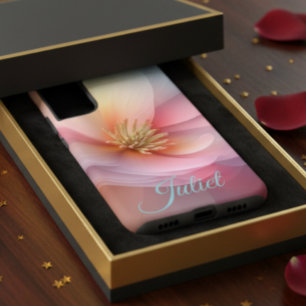 Para Samsung Galaxy S22 Funda de teléfono con flores personalizadas