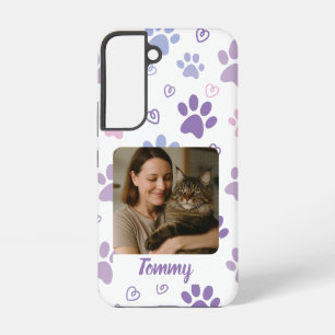 Para Samsung Galaxy S22 Funda de teléfono con foto personalizada con huell