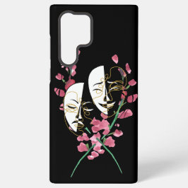 Para Samsung Galaxy S22 Ultra Funda de teléfono con máscara