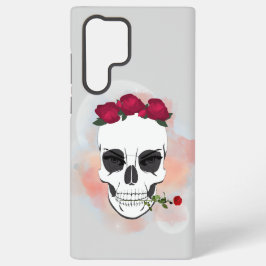 Para Samsung Galaxy S22 Ultra Funda de teléfono con máscara