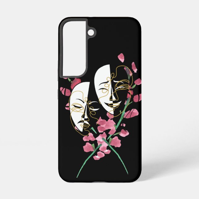 Para Samsung Galaxy Funda de teléfono con máscara  (Reverso )