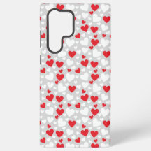 Funda de teléfono corazones día de San Valentín ro