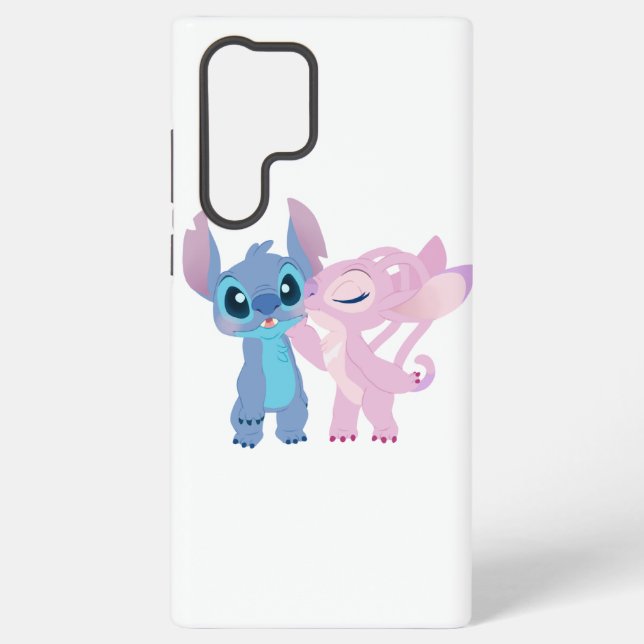 Para Samsung Galaxy Funda de teléfono de pareja de alienígenas lindos  (Reverso )