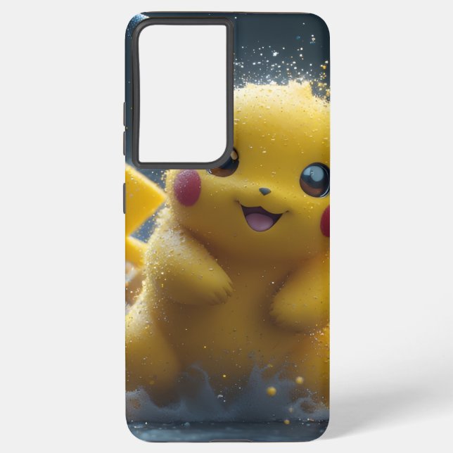 Para Samsung Galaxy Funda de teléfono de Pikachu (Reverso )