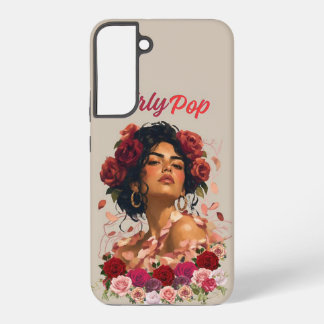 Para Samsung Galaxy S22+ Funda de teléfono de Rosas pop femenina