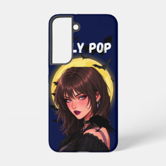 Para Samsung Galaxy S22 Funda de teléfono de vampiro pop femenino
