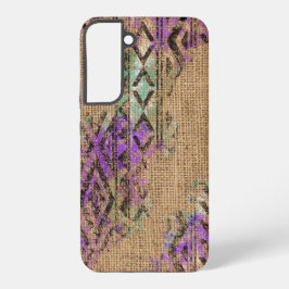 Para Samsung Galaxy S22+ Funda de teléfono inspirada en bohemio con aspecto