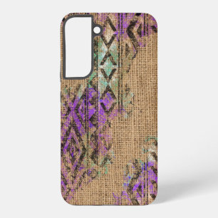Para Samsung Galaxy S22+ Funda de teléfono inspirada en bohemio con aspecto