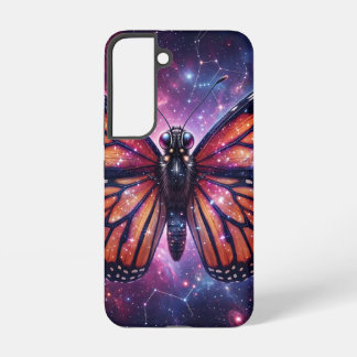 Para Samsung Galaxy S22 Funda de teléfono Mariposa Monarca Celestial