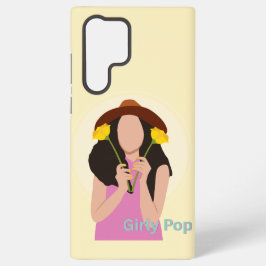 Para Samsung Galaxy S22 Ultra Funda de teléfono pop femenina