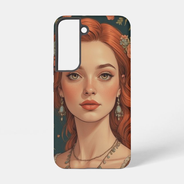 Para Samsung Galaxy Funda elegante de la princesa Samsung, de origen r (Reverso )