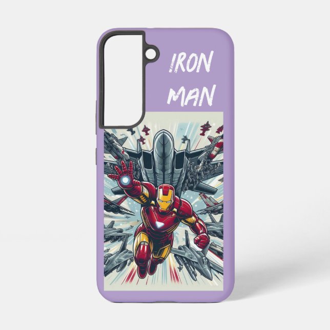 Para Samsung Galaxy Funda móvil de Iron Man (Reverso )