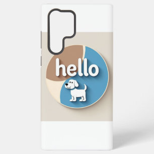 Para Samsung Galaxy S22 Ultra Hola Funda móvil de Personalizado Cuppy Cute