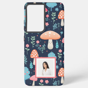 Para Samsung Galaxy S21 Ultra Personalizado Foto Personalizado hongo Funda