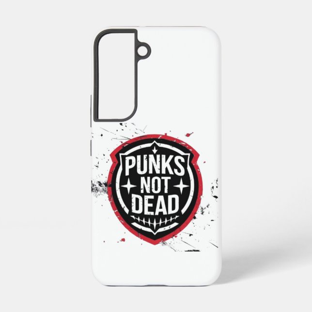 Para Samsung Galaxy Punks no muertos Funda móvil Grunge (Reverso )