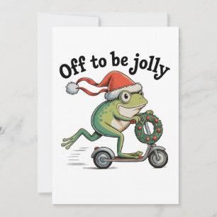 Para Ser Alegre Navidad Xmas Rana Divertida Scoote