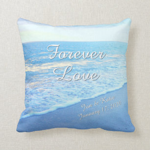Para siempre Amor Beachy almohadas decorativas PER