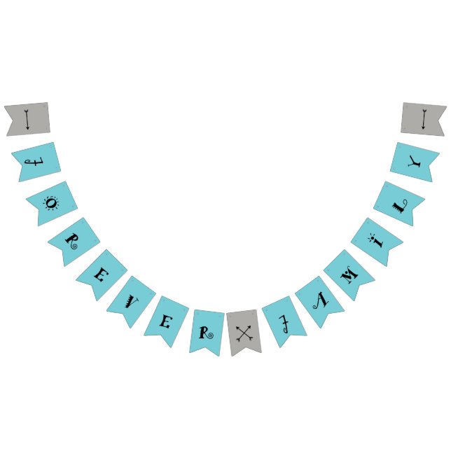 Para siempre bandera del fiesta de la adopción de (Todo)