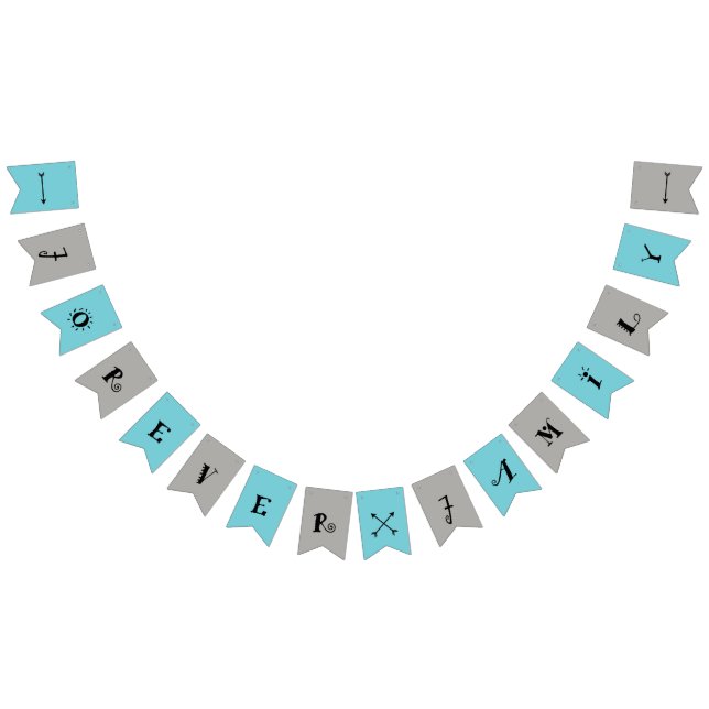 Para siempre bandera del fiesta de la adopción de (Todo)