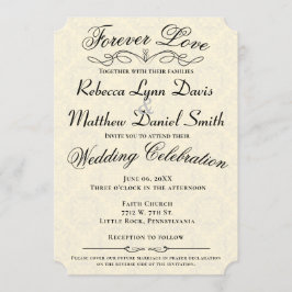 Para siempre declaración del rezo de la invitación