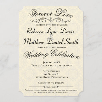 Para siempre declaración del rezo de la invitación