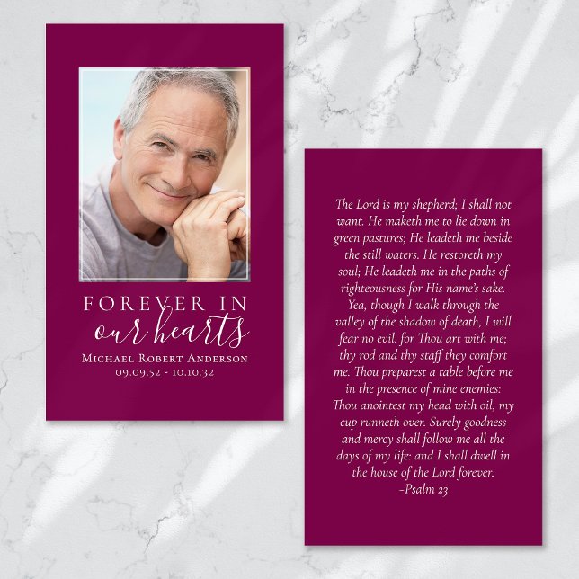 Para siempre en nuestra tarjeta conmemorativa del  (Subido por el creador)