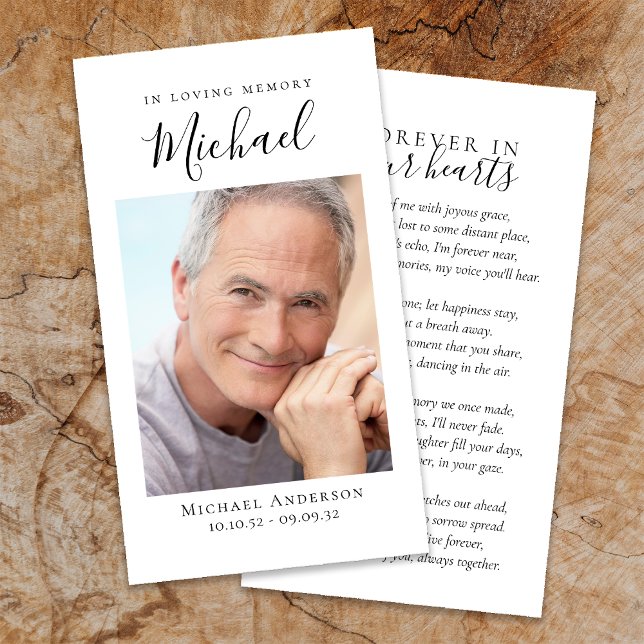 Para siempre en nuestra tarjeta de oración en memo (Subido por el creador)