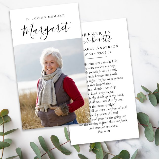 Para siempre en nuestro corazón guión tarjeta de o (Subido por el creador)