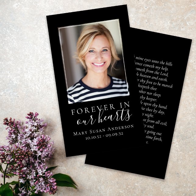 Para siempre en nuestros corazones foto tarjeta de (Subido por el creador)