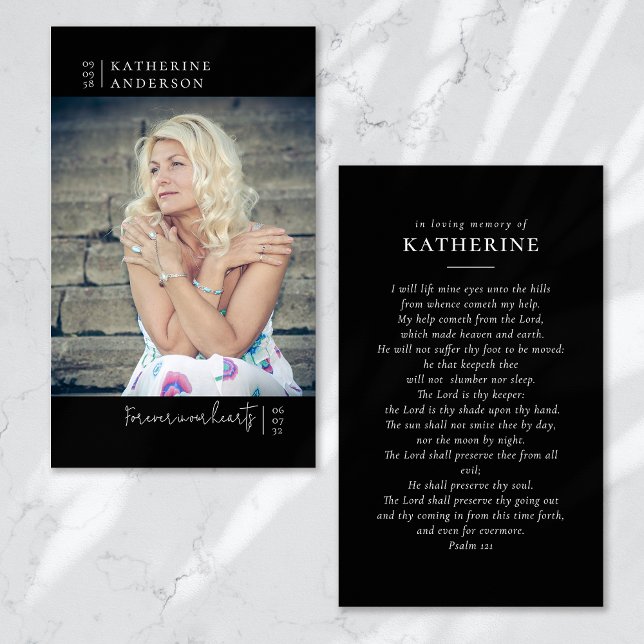 Para siempre en nuestros corazones foto tarjeta de (Subido por el creador)