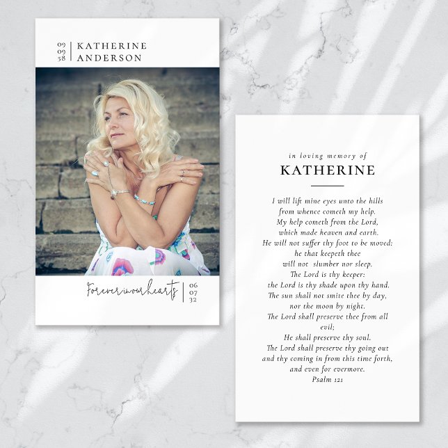 Para siempre en nuestros corazones foto tarjeta de (Subido por el creador)