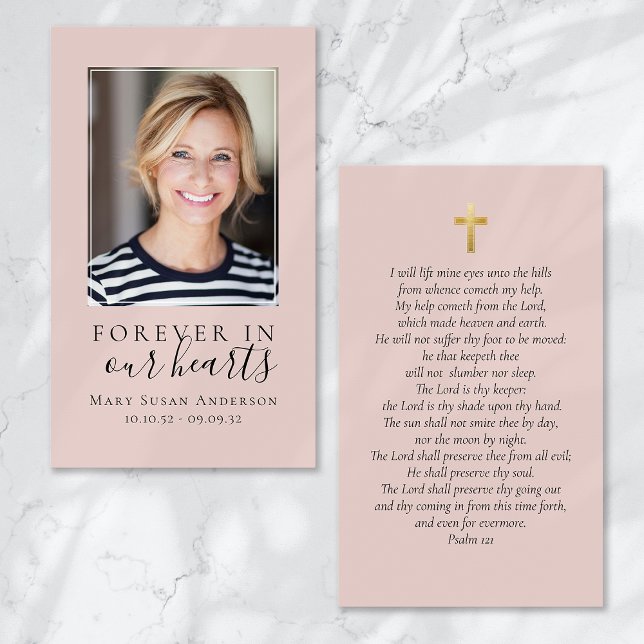 Para siempre en nuestros corazones foto tarjeta de (Subido por el creador)