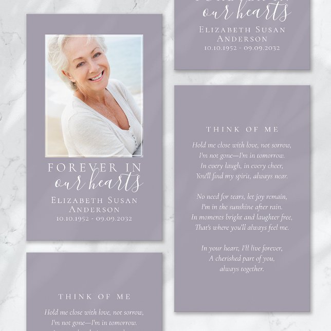 Para siempre en nuestros corazones foto tarjeta de (Subido por el creador)