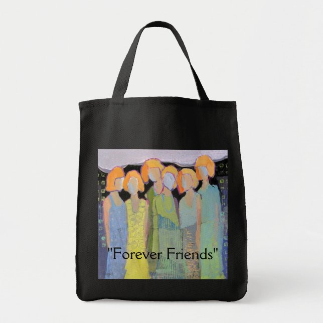 "Para siempre la bolsa de asas de los amigos" (Frente)