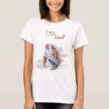 "Para siempre, mi niña: Camiseta de amor de madre
