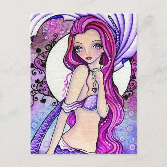 Para siempre tarjeta del día de San Valentín - (Anverso)