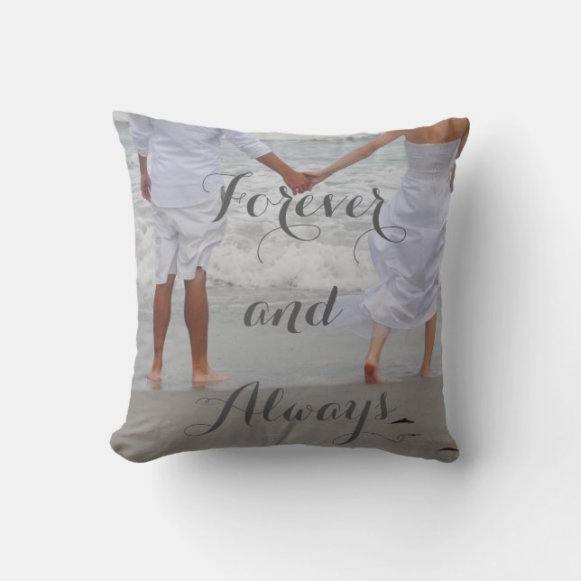 Para siempre y siempre almohada (Anverso)