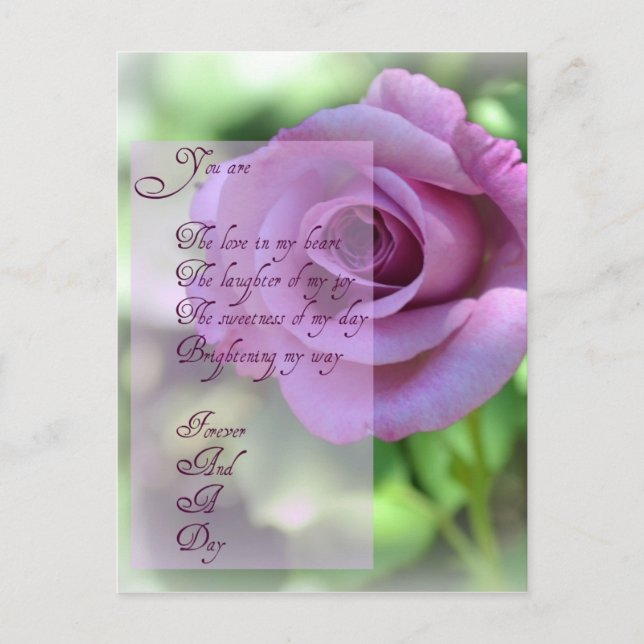 Para siempre y un día de postal