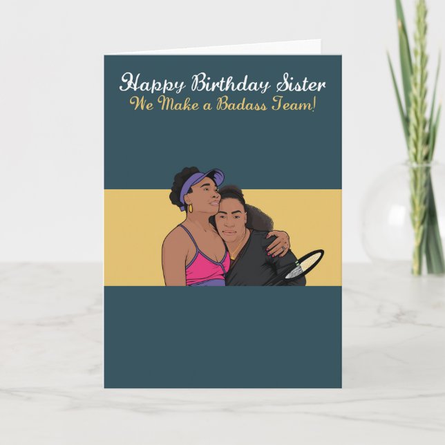 Para tarjeta de cumpleaños de Sister Williams Bada (Anverso)